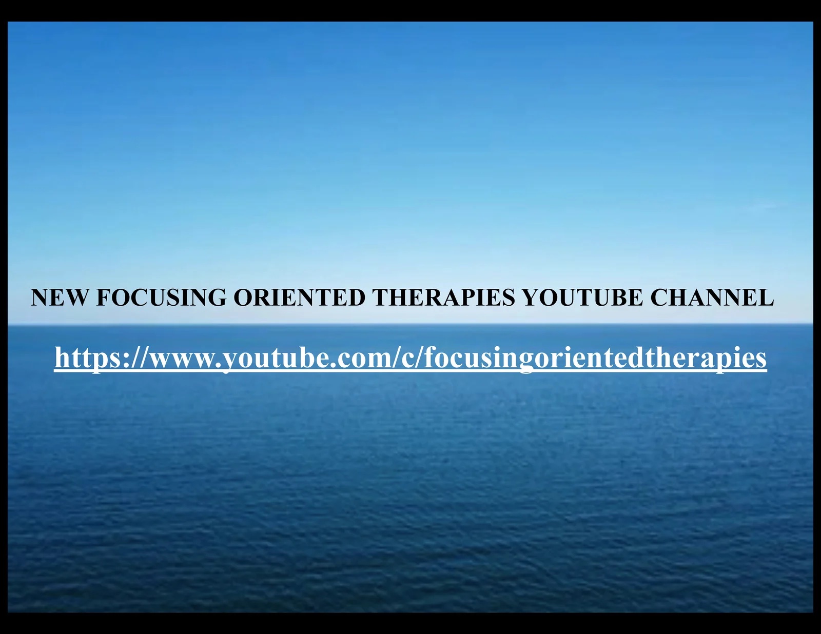 You are currently viewing LYNN PRESTON ANNOUNCES NEW FOCUSING ORIENTED THERAPIES YOUTUBE CHANNEL!